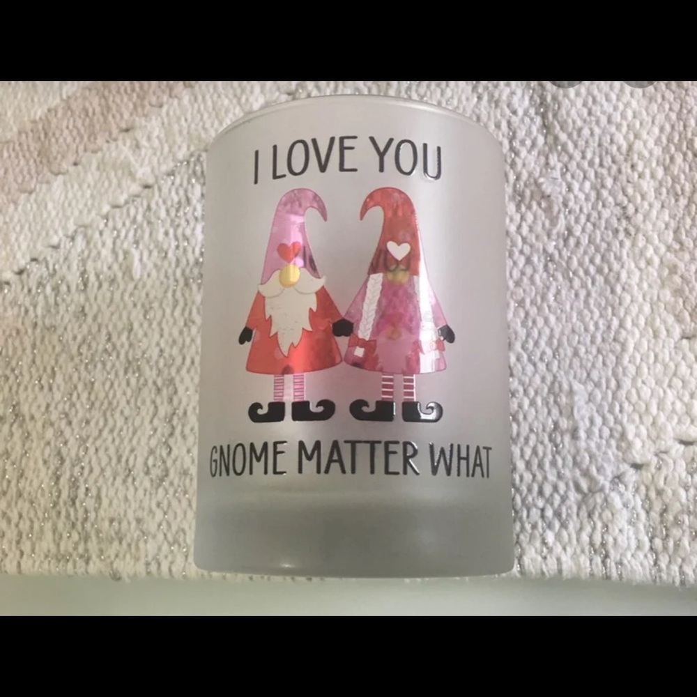 Valentine Gnome cups